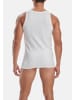 adidas T-Shirt Tank Top (4PK) in White