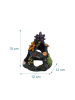 relaxdays Aquarium Deko "Korallenriff" in Bunt - (B)12 x (H)15 x (T)12 cm