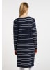 DreiMaster Maritim Damen Cardigan in Marine Wollweiss