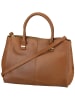 Burkely Handtasche Vintage Wieske 2-Zipper in Cognac