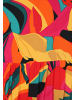 IZIA Women Skirt in yellow multicolor