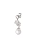 faina Women Dangle Earrings in Silver White