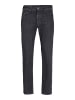 Aprel Tapered Fit Jeans in Black Denim 1