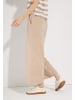 More & More lässige, weite, verkürzte Schlupfhose in beige
