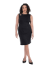 Ulla Popken Kleid in schwarz