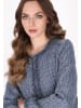 DreiMaster Klassik Women Coat in navy glitter