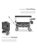 tectake Faltbarer Handwagen Nico mit Tragetasche Belastbarkeit 80kg