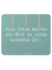 Mr. & Mrs. Panda Mouse Pad Spruch Freundlichkeiten verbreiten mi... in Meeresbrise