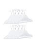 relaxdays 100x Kinderkleiderbügel in Weiß