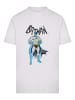 F4NT4STIC T-Shirt The Batman Vintage in weiß
