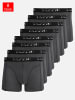 Tazzio Boxershorts 6er-Pack "BS1000" in Anthrazit