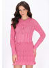 faina Women Cardigan in pink gold