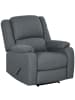 HOMCOM Relaxsessel-87L x 96B x 98H cm-Dunkelgrau