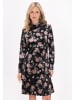 Usha Women Dress in black multicolor
