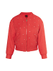 faina Boucé Jacke Mit Strass-Steinen in Rot