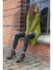 Aniston CASUAL Strickjacke in moosgrün
