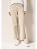Cecil Wide Leg Jeans in Beige