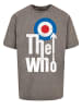F4NT4STIC Oversize T-Shirt The Who Rock Band in Asphalt