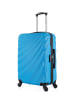 WAVE PARIS Mittelgroßer Hartschalenkoffer DANUBE in Blau (64L)