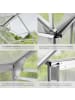 tectake aluminium terrarienhaus mit großem frostschutz