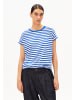 armedangels T-Shirt Idaara in blau weiß