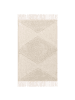 Beliani Kurzflor KHONOMA in Beige - (W) 55 x (L) 120 cm