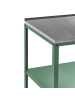 Beliani Gartenküche VILAMA in Grün/Silber - (W) 50 x (H) 90 x (L) 50 cm