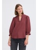 b. young BYJULIANA SS BLOUSE - LIGHT WOVEN Regular fit in Maroon