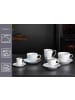 Ritzenhoff & Breker 6er Set Kaffeetassen Bianco Rondo in 180 ml in weiß