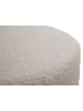 MCW 2er-Set Sitzhocker C22 Bouclé, Creme-weiß