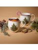 Villeroy & Boch 6-tlg. Frühstücks-Set Tannenbaum Toy's Delight in Grün-Weiß – in grün-weiß