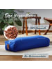 Lumaland #DoYourYoga Yoga-Bolster Paravati - gefüllt mit Bio-Buchweizenschalen - 67x22x1