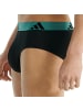 adidas 3er Pack Brief Active Flex Cotton in Schwarz