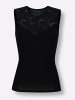 WITT WEIDEN Achseltop in schwarz