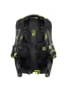 Coocazoo Schulrucksack JOKER Lime Flash in schwarz/grün