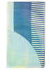 Marie Lund Schal in hellblau mehrfarbig - 0004