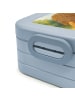 Mr. & Mrs. Panda Lunchbox Schildkröte MHerzieren Design mit Spruch in Blau Pastell