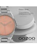 Oozoo Analog-Armbanduhr Oozoo Timepieces silber mittel (ca. 34mm)