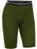 Normani Outdoor Sports Damen Merino Shorts Sunshine Coast in Grün