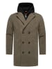 STONE HARBOUR Wintermantel Darioon XX in Stone Brown