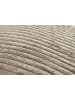 Lumaland Sitzsack-Hocker Pouf rund Cord 50l beige  Braun