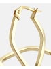 Vanlere Creolen aus 375 Gelbgold