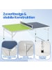 COSTWAY Mini Tischtennisplatte 120 x 76 cm Ping Pong Tisch in Grün