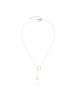 LIEBESKIND BERLIN Halskette The Organic Twist in bicolor silber / gold