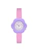 s.Oliver Armbanduhr Flower Power in rosa