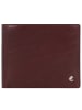 Esquire Toscana Geldbörse RFID Schutz Leder 12 cm coffee