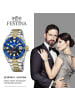 Festina Analog-Armbanduhr Festina The Originals silber, gold groß (ca. 41mm)