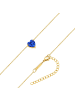 Eastside NY Kette Herz aus Edelstahl mit Zirkonia in gelbgold