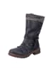 rieker Komfort Stiefeletten in Schwarz