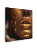 MuchoWow Leinwand bilder Goldenes Gesicht (BxH)